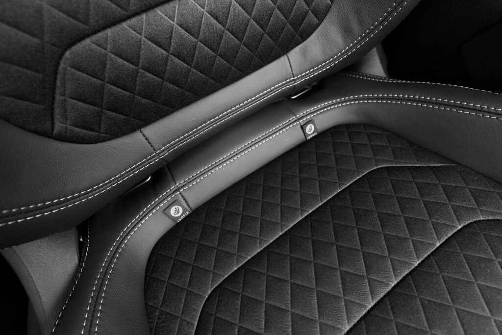 Car Seat Upholstery in Vehicle Interior