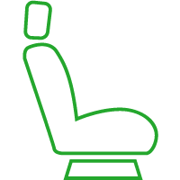 Icon of a car seat